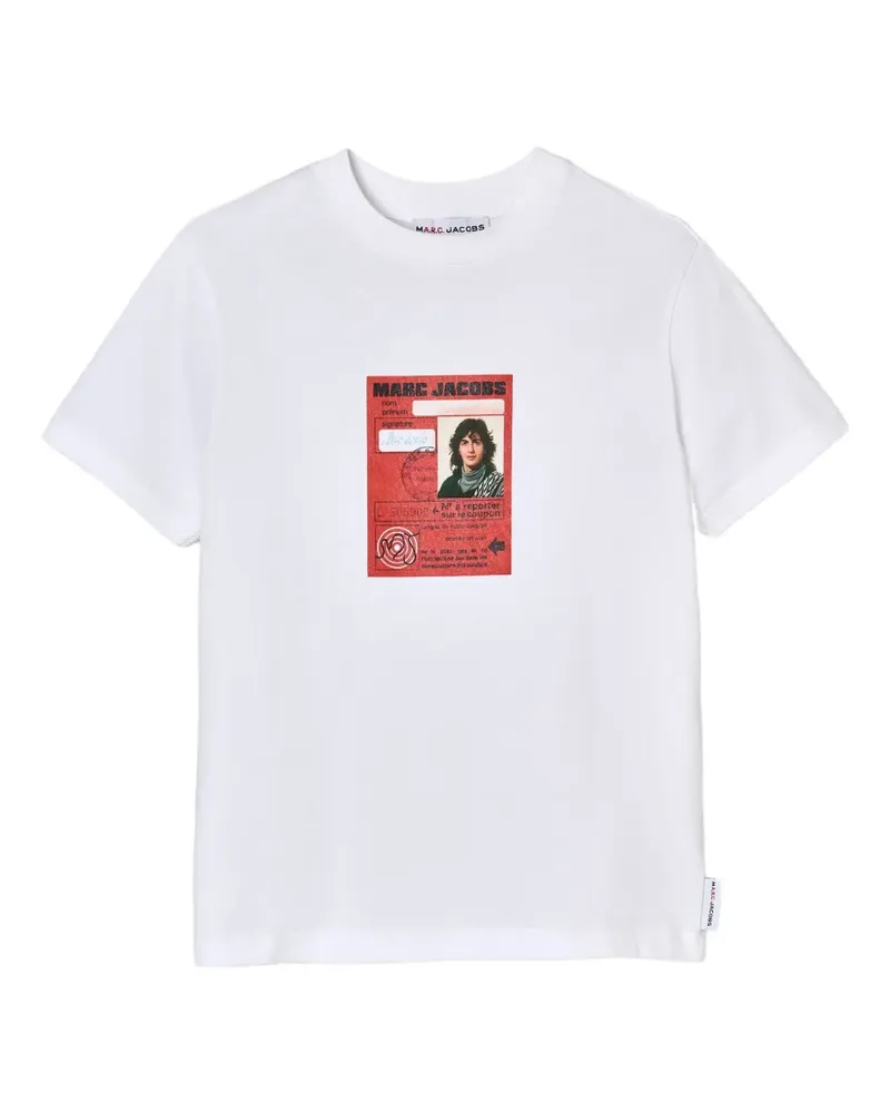 Marc Jacobs T-Shirt mit grafischem Print - Weiß Weiß