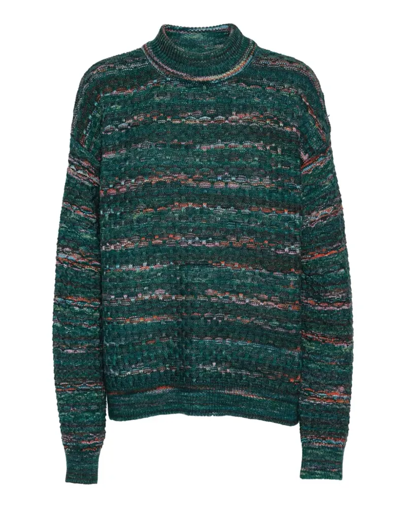 Henrik Vibskov Disguise knitted wool sweater - Grün Grün