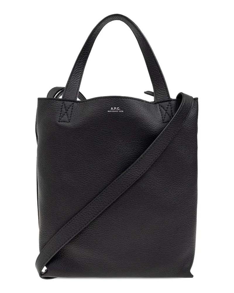 A.P.C. Tote Bag mit Henkel - Schwarz Schwarz