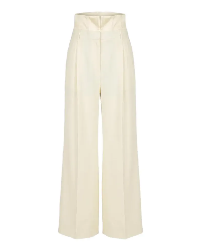 Róhe Bundfaltenhose im Corsage-Style - Nude Nude