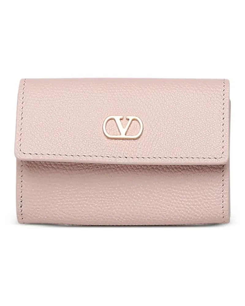 Valentino Garavani Signature VLogo Portemonnaie - Rosa Rosa