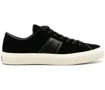 Sneakers aus Samt - Schwarz