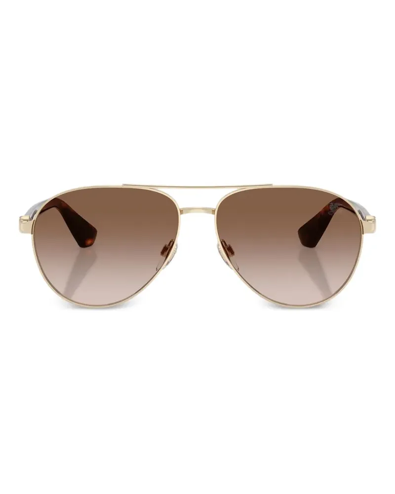 Burberry Pilotenbrille - Gold Gold