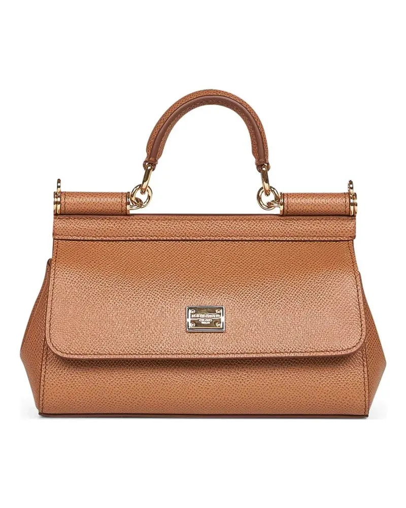 Dolce & Gabbana Dauphine Handtasche - Braun Braun