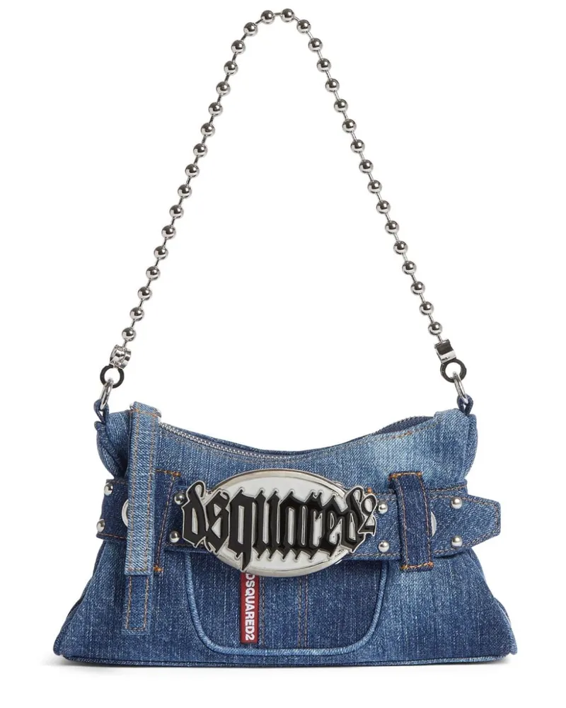 Dsquared2 Gothic Denim-Clutch - Blau Blau