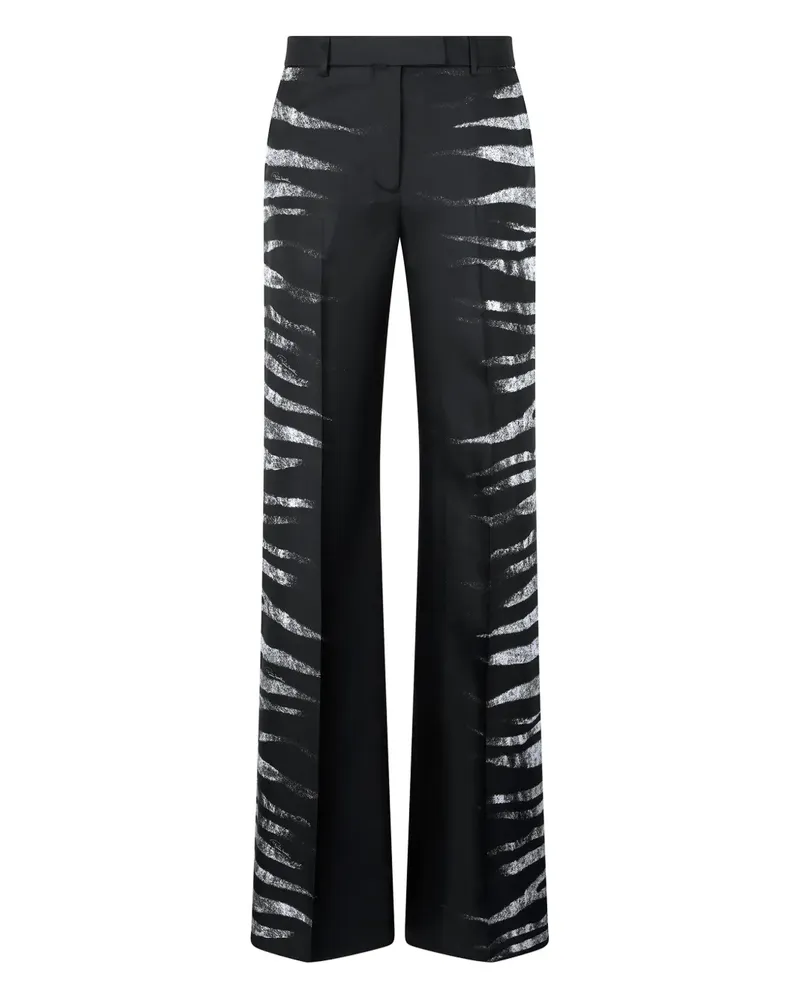 Roberto Cavalli Hose mit geradem Bein - Schwarz Schwarz