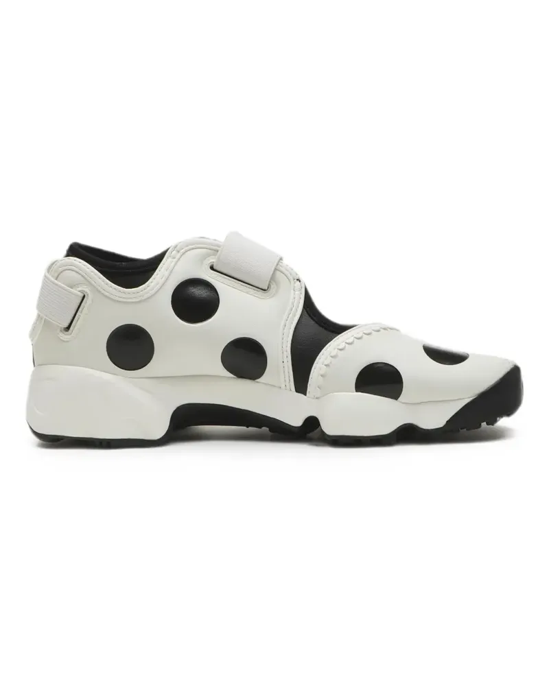 Nike Air Rift Sneakers mit Polka Dots - Weiß Weiß