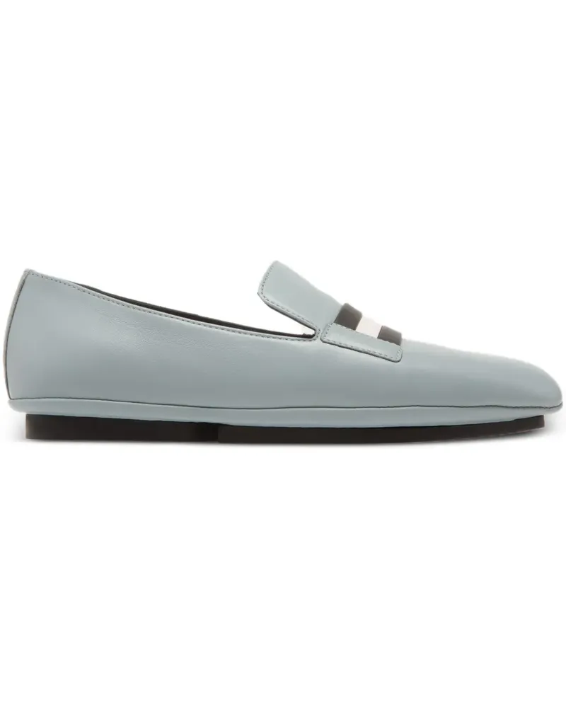 Bally Loafer mit Schleifendetail - Blau Blau