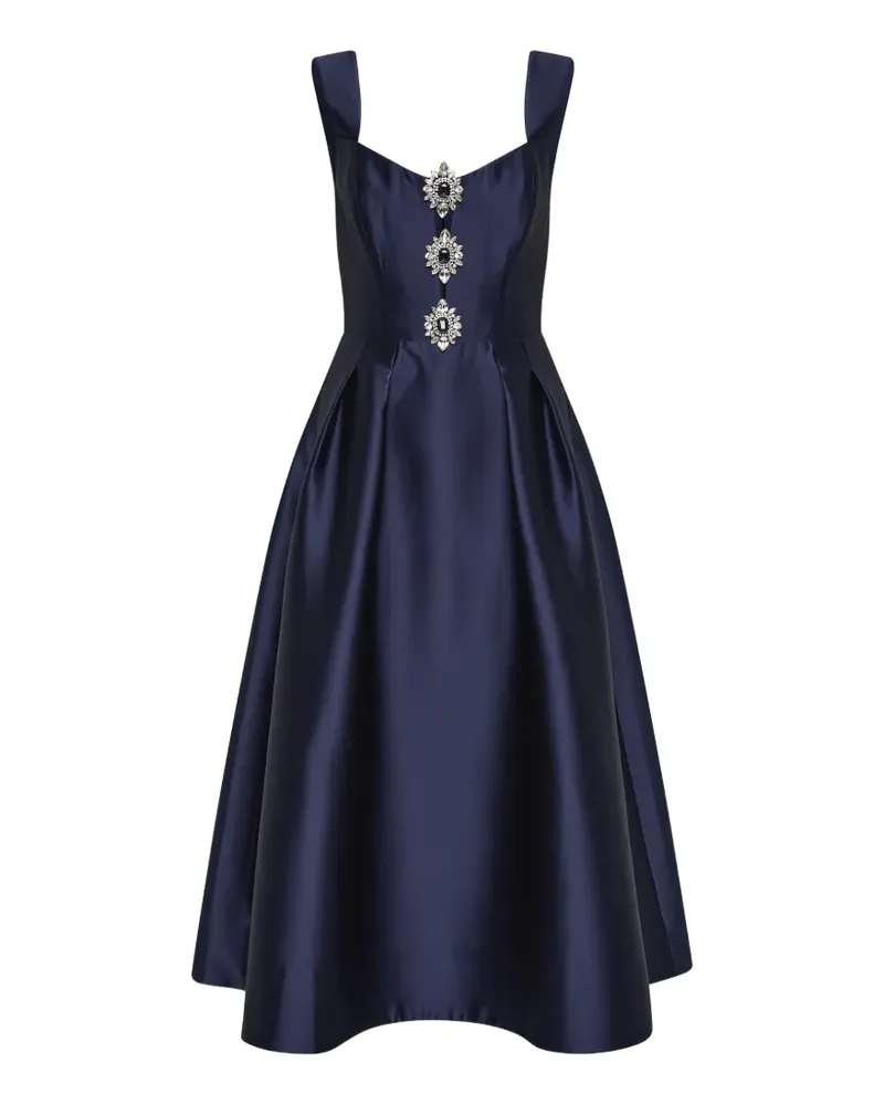 Rebecca Vallance Windermere Midikleid - Blau Blau
