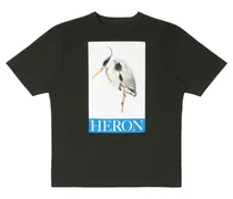 T-Shirt mit "Heron"-Print