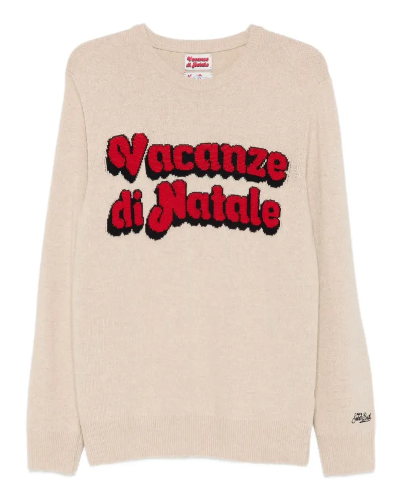 MC2 Saint Barth Pullover mit Rundhalsausschnitt - Nude Nude