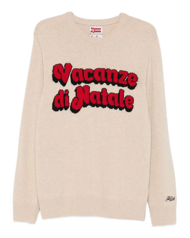 MC2 Saint Barth Pullover mit Rundhalsausschnitt - Nude Nude