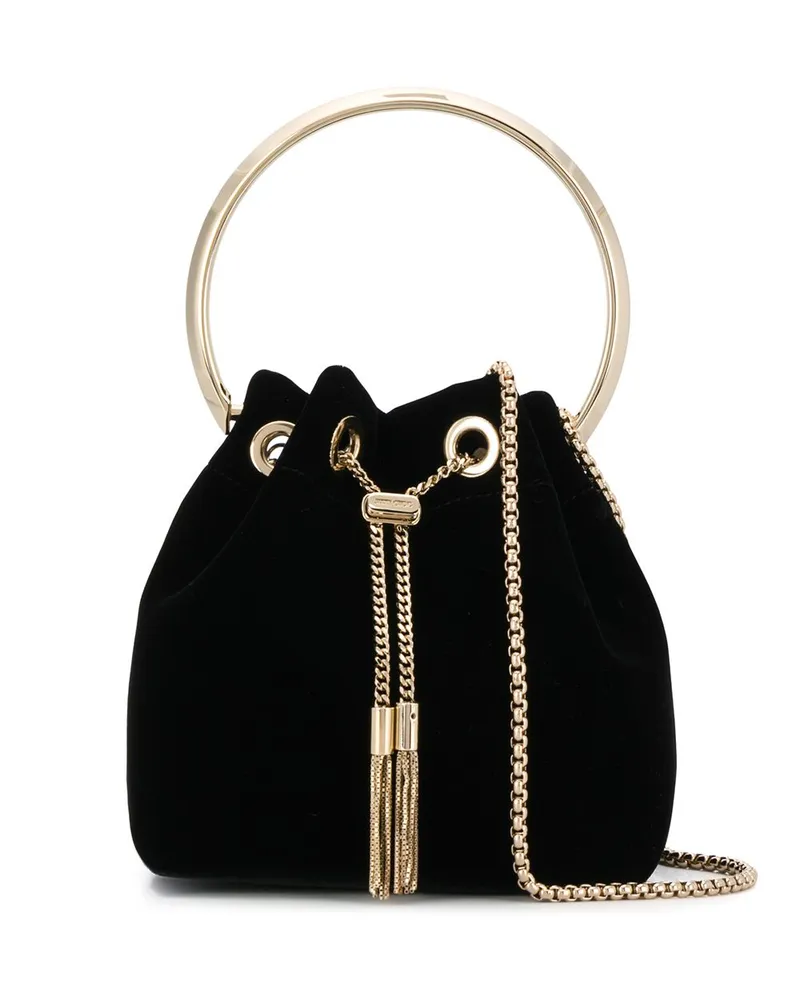 Jimmy Choo Bon Bon Beuteltasche - Schwarz Schwarz