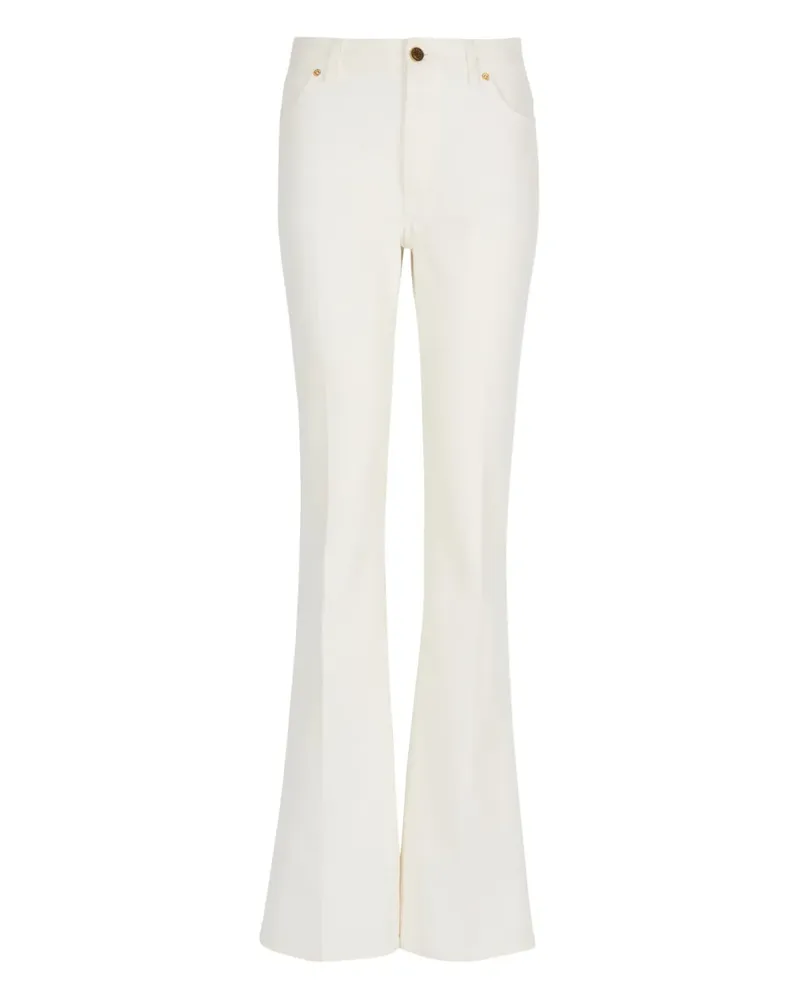 Balmain Ausgestellte Jeans - Weiß Weiß