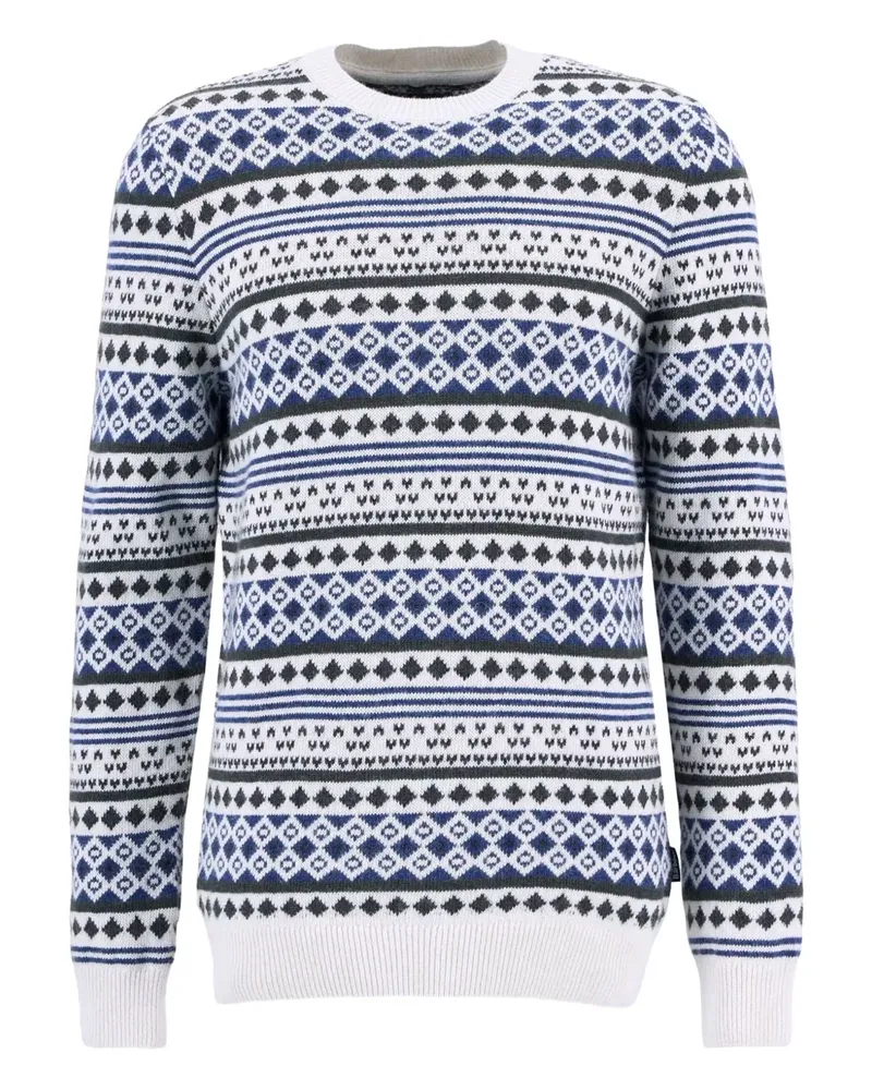 Barbour Easdale Pullover - Weiß Weiß