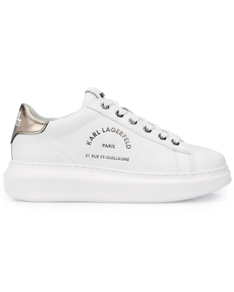 Karl Lagerfeld Rue St-Guillaume Kapri Sneakers - Weiß Weiß