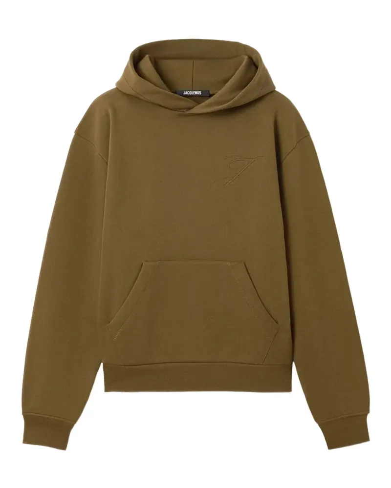 Jacquemus The Logo Hoodie - Braun Braun