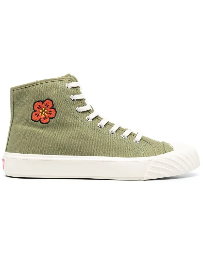 Kenzo High-Top-Sneakers mit Boke Flower - Grün Grün