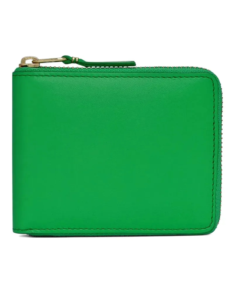 Comme des Garçons zip calfskin wallet - Grün Grün
