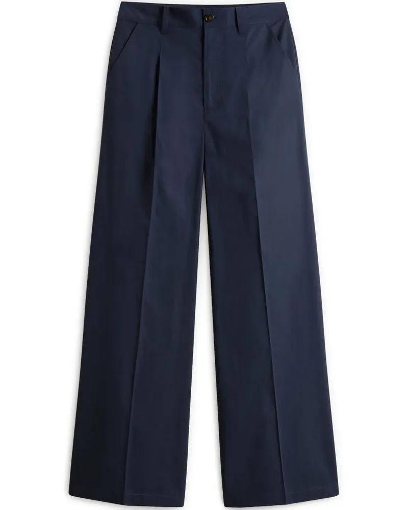 Woolrich Hose mit weitem Bein - Blau Blau