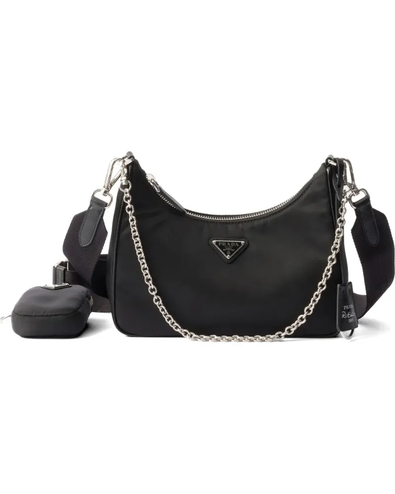 Prada Re-Edition 2005 Re-Nylon bag - Schwarz Schwarz