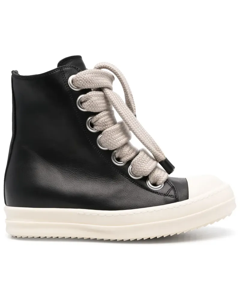 Rick Owens Jumbo Lace Sneakers - Schwarz Schwarz