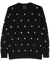 Givenchy Kaschmirpullover mit Kristallen Schwarz