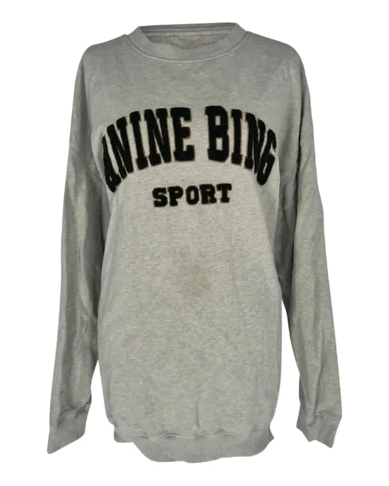 Anine Bing 2020s Pullover mit rundem Ausschnitt - Grau Grau
