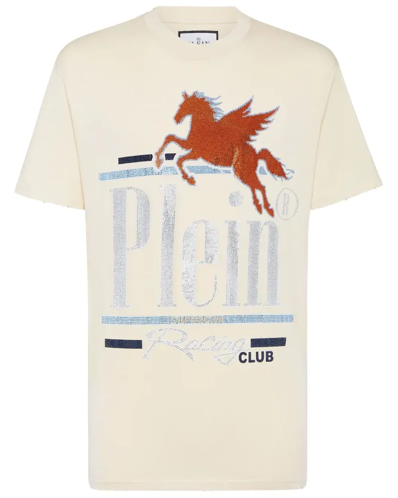 Philipp Plein Racing Club T-Shirt - Nude Nude