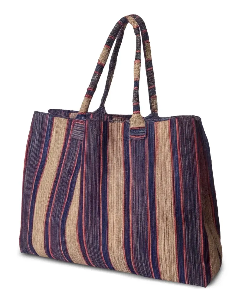 Gabriele Frantzen Gestreifter Shopper - Blau Blau