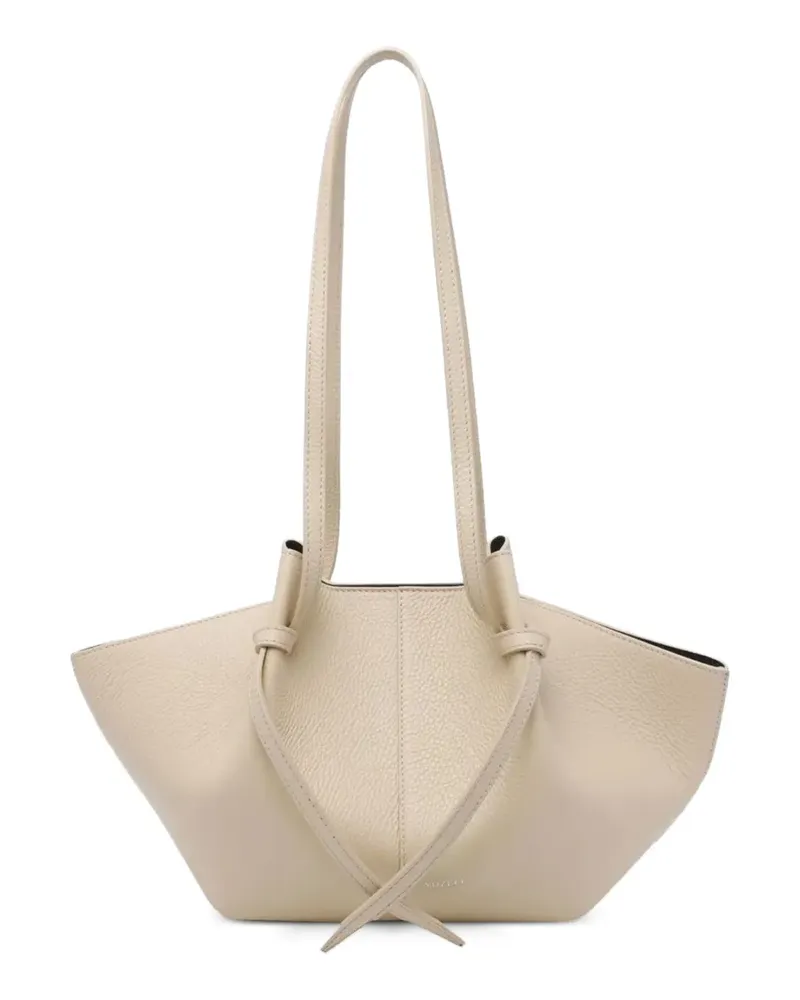 YUZEFI Satchel-Tasche mit Knotendetail - Nude Nude