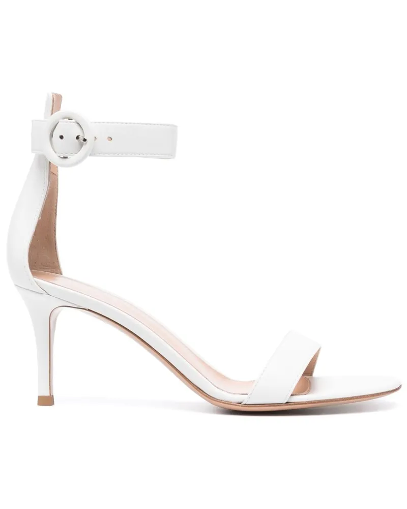 Gianvito Rossi Portofino Sandalen 70mm - Weiß Weiß