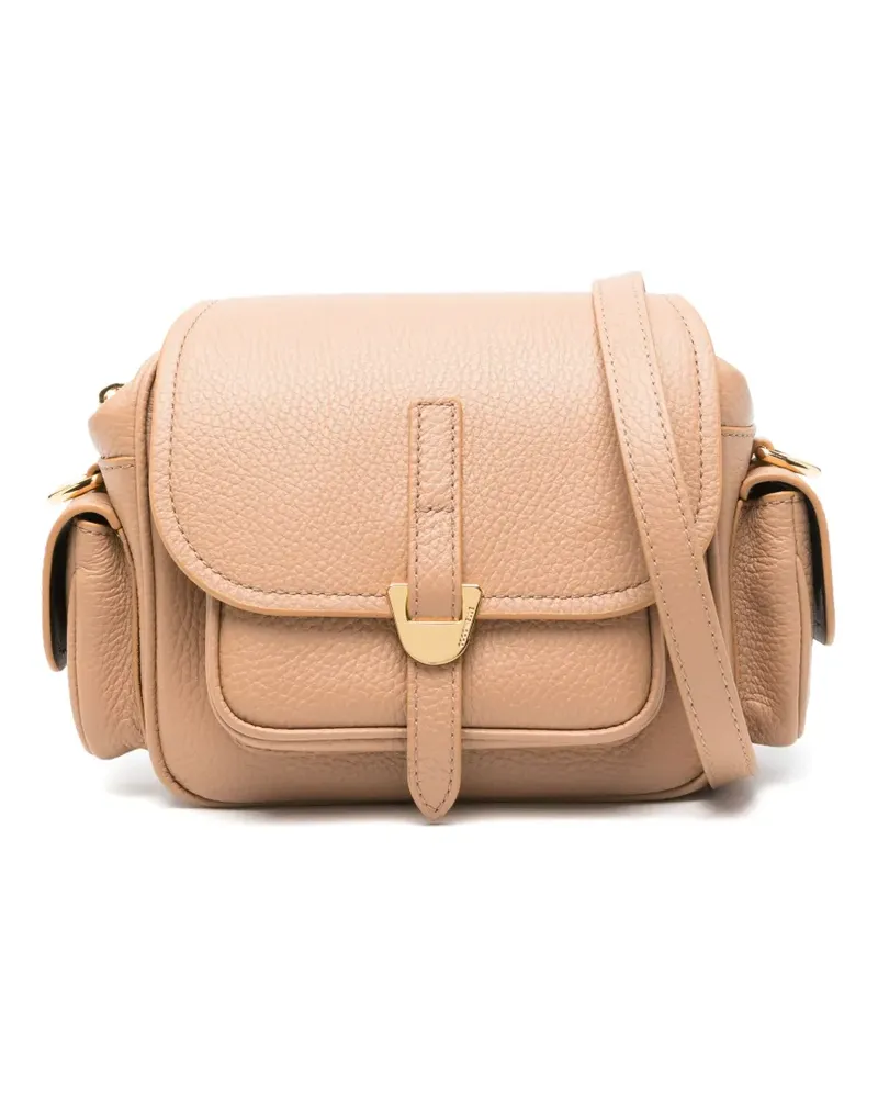 Coccinelle Mini Campus Smooth Umhängetasche - Braun Braun