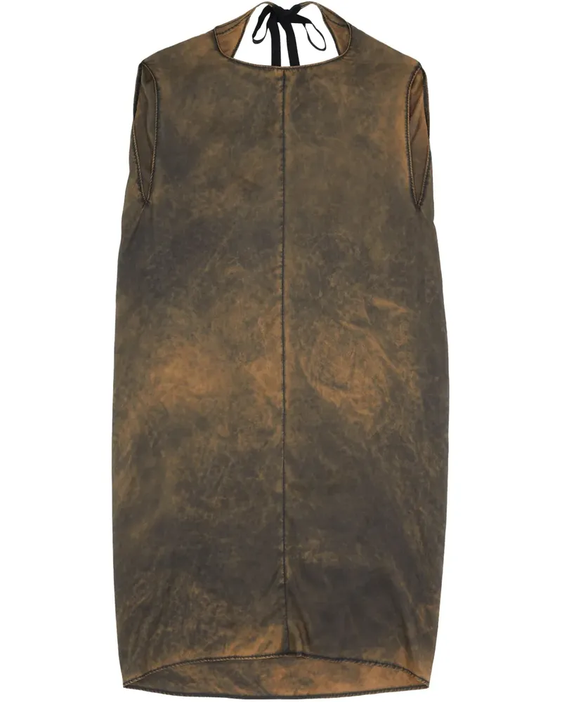 Maison Margiela Kleid aus Seide - Braun Braun
