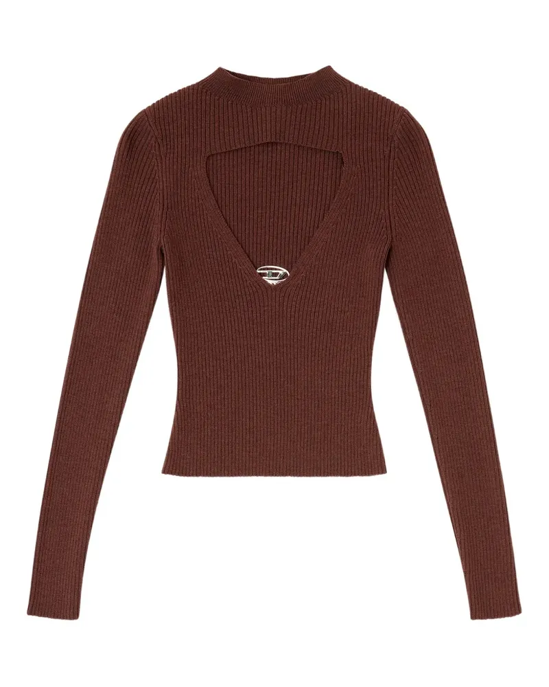 Diesel M-Olina ribbed top - Braun Braun