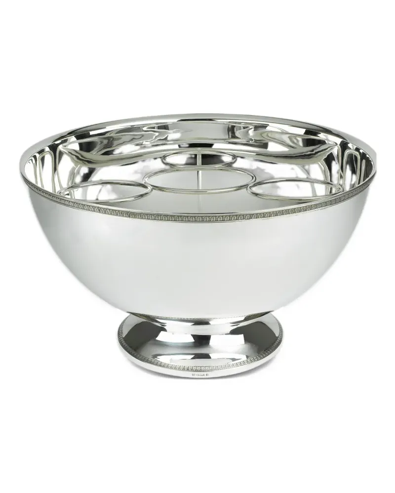 Christofle Malmaison Schale mit Ringeinsatz - Silber Silber