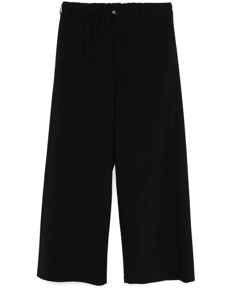 Marni Hose mit weitem Bein - Schwarz Schwarz