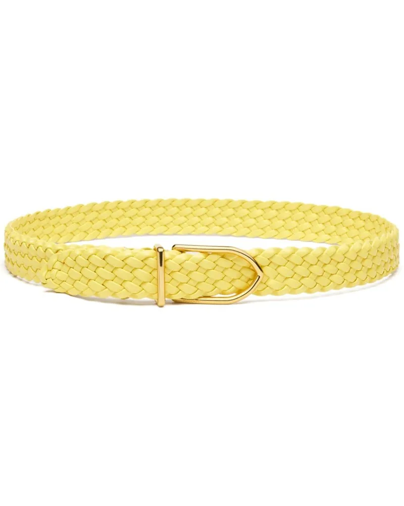 Jacquemus La Ceinture Bambino Ledergürtel - Gelb Gelb