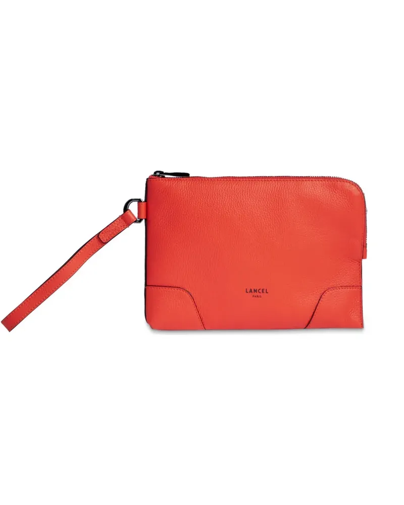 Lancel Charlie Clutch - Orange Orange
