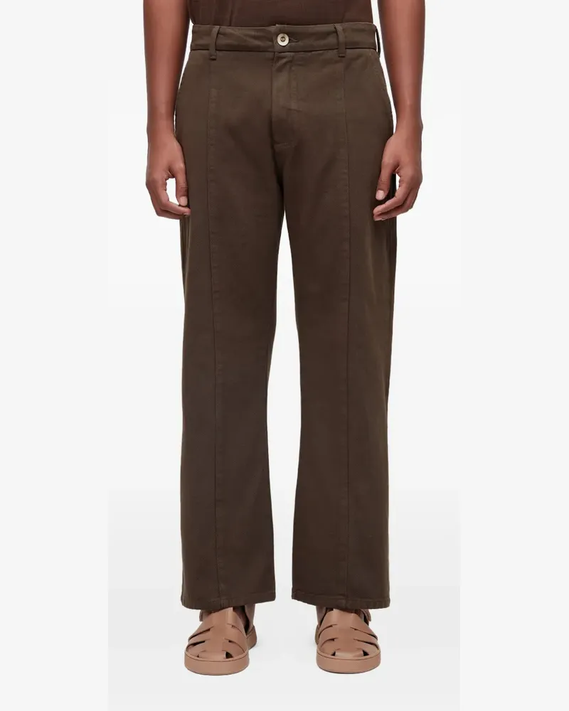 Osklen Ausgestellte Hose - Braun Braun