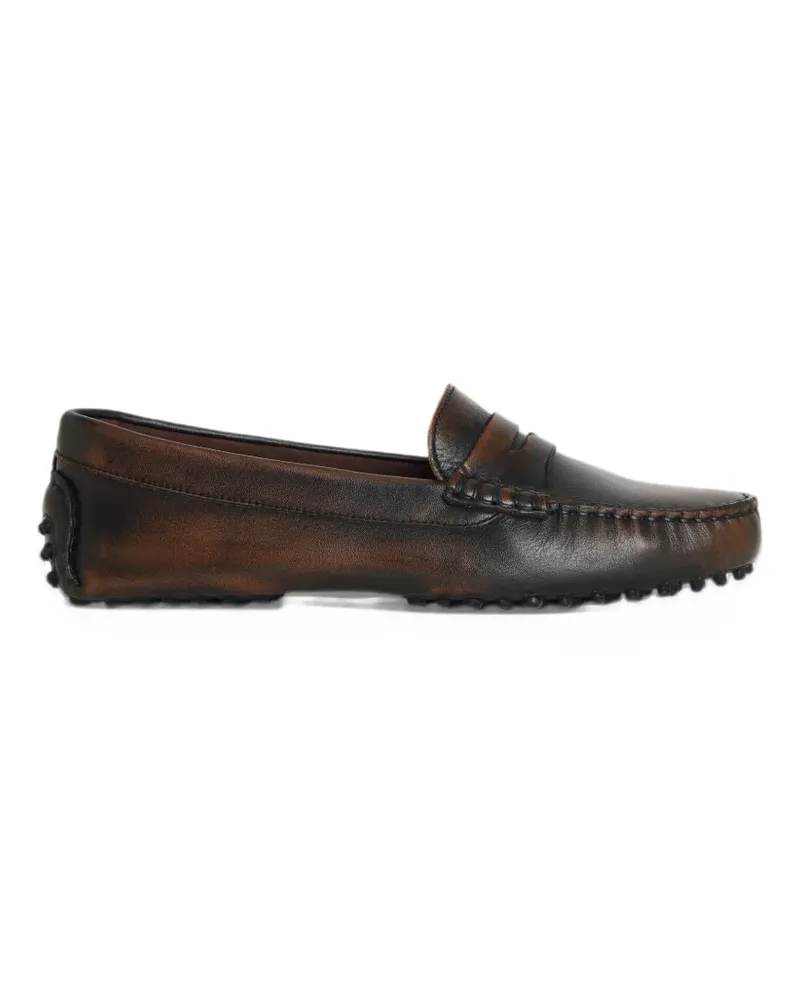 GIMAGUAS faded-finish loafers - Braun Braun