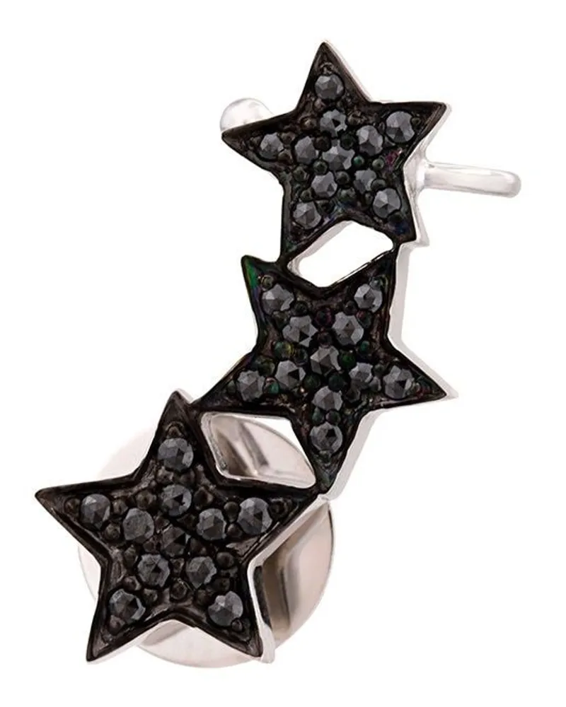 Alinka Sternförmiger 'Stasia' Ear Cuff aus 18kt Weißgold - Metallic Metallic