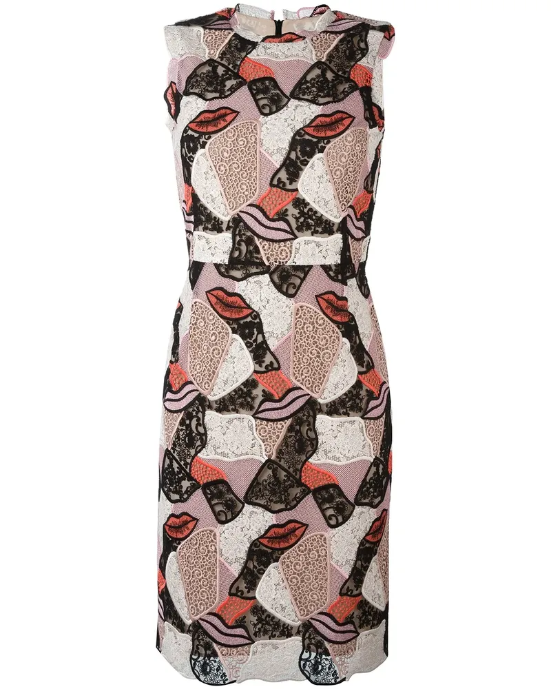 Emilio Pucci Futteralkleid mit Stickerei - Mehrfarbig Mehrfarbig