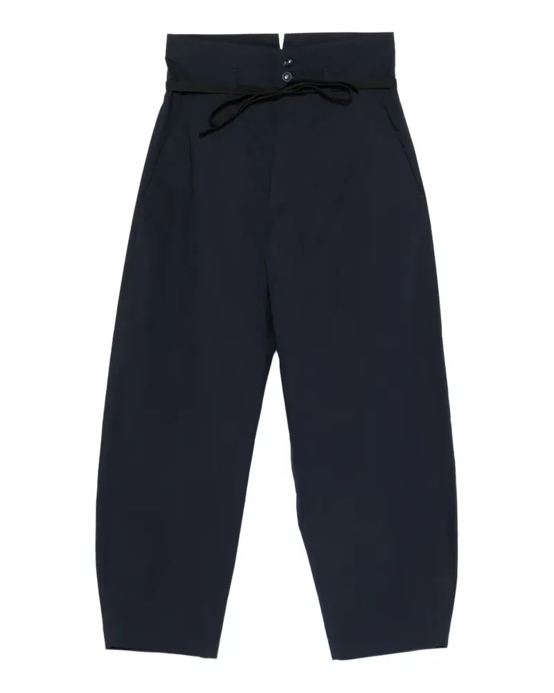 BARENA tie-waist trousers - Blau Blau