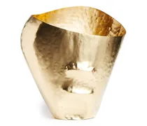 Gehämmerte 'Bash' Vase - Gold