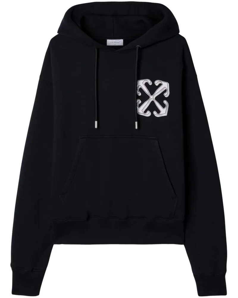 OFF-WHITE Dragon Hoodie - Schwarz Schwarz
