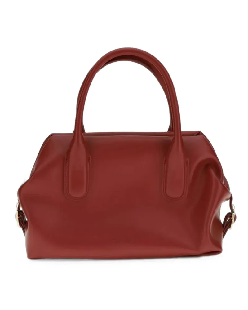 THEMOIRÈ Tote Bag mit Logo-Prägung und Doppelhenkel - Rot Rot