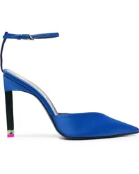 ATTICO Spitze Stiletto-Pumps Blau