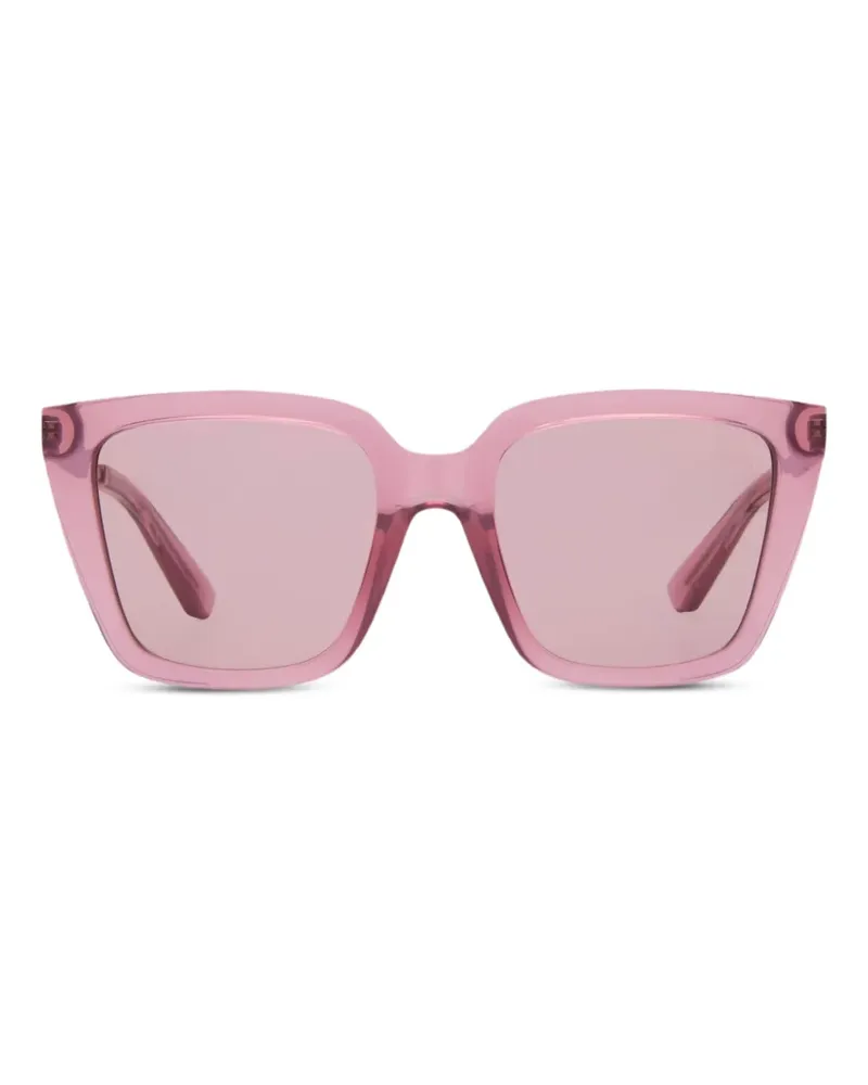 Burberry Sonnenbrille mit eckigem Gestell - Rosa Rosa