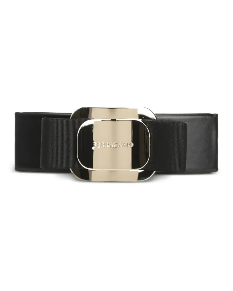 Ferragamo Vara bow hair clip - Schwarz Schwarz